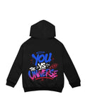 Black Universe Pull-over hoodie   Unisex Fit (Men’s Sizing)