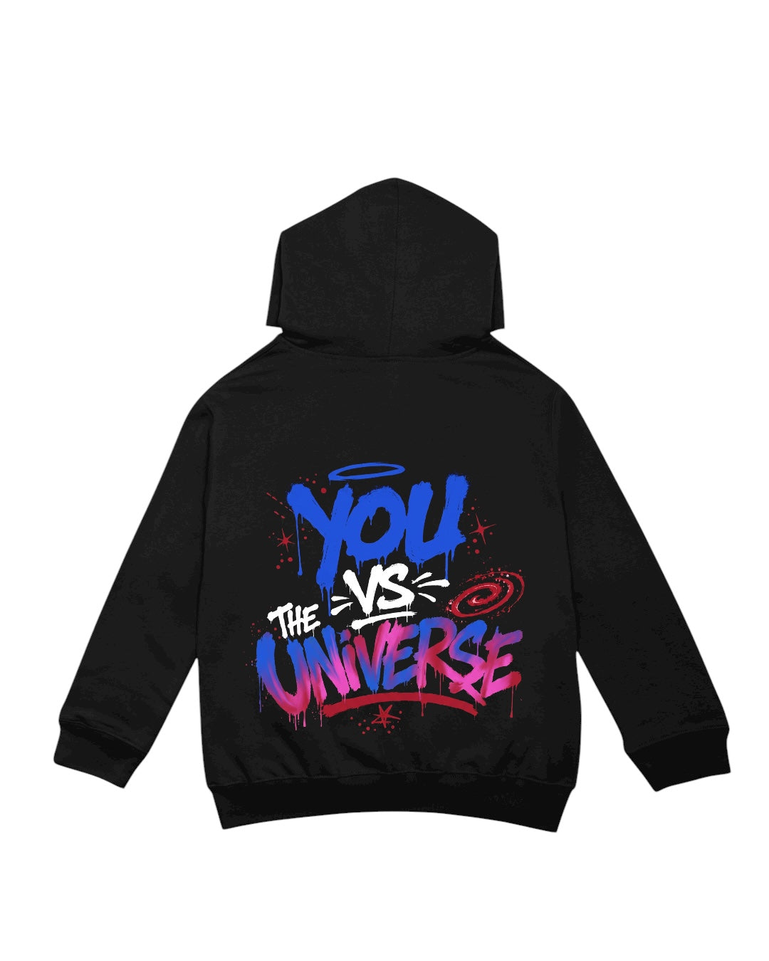 Black Universe Pull-over hoodie   Unisex Fit (Men’s Sizing)