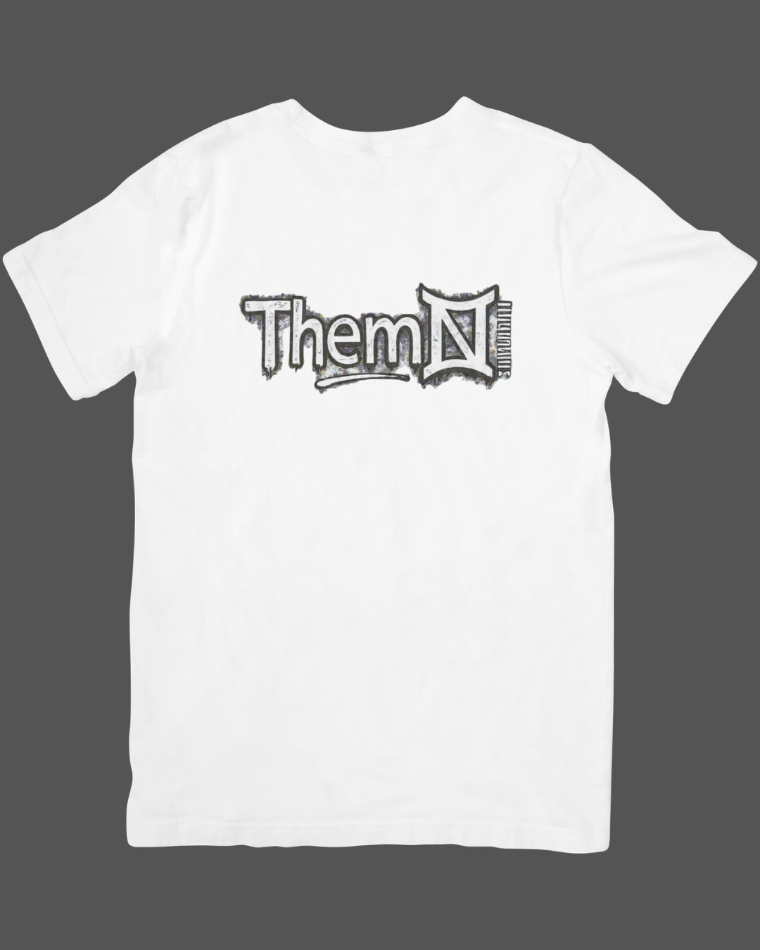 White short sleeve t-shirt ThemNI
