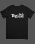 Black short sleeve t-shirt ThemNI