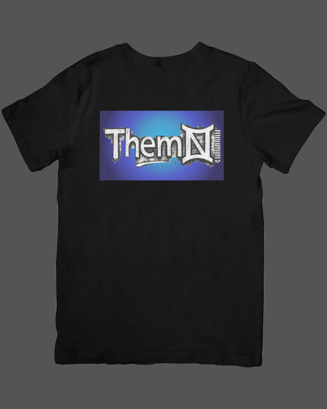 Black short sleeve indigo Aura