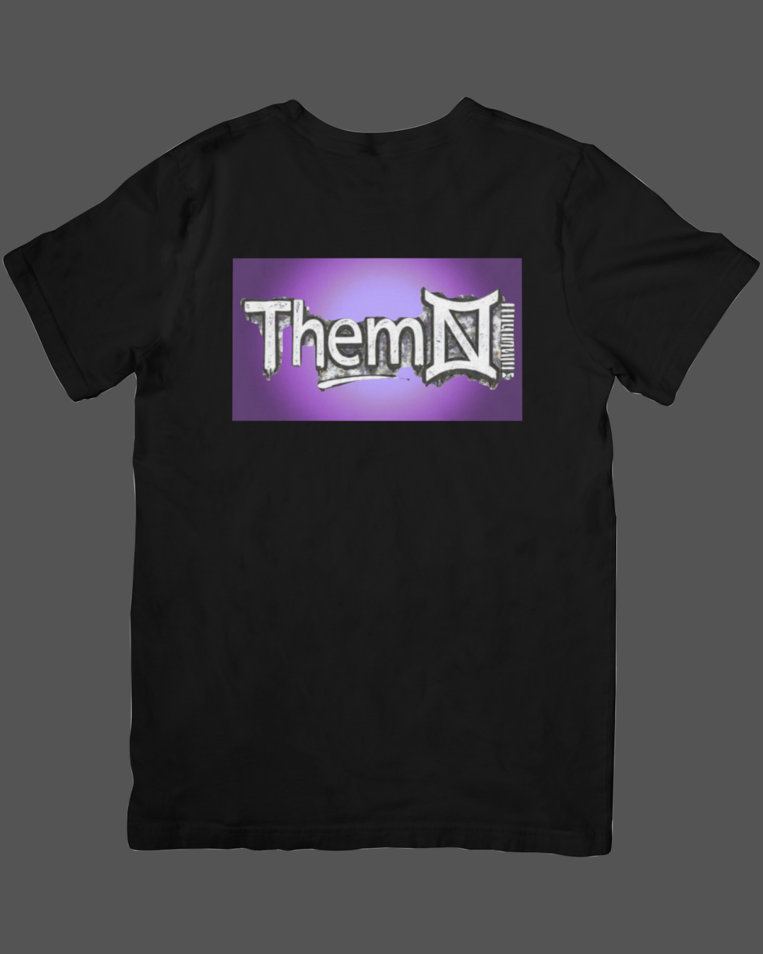 Black short sleeve violet Aura
